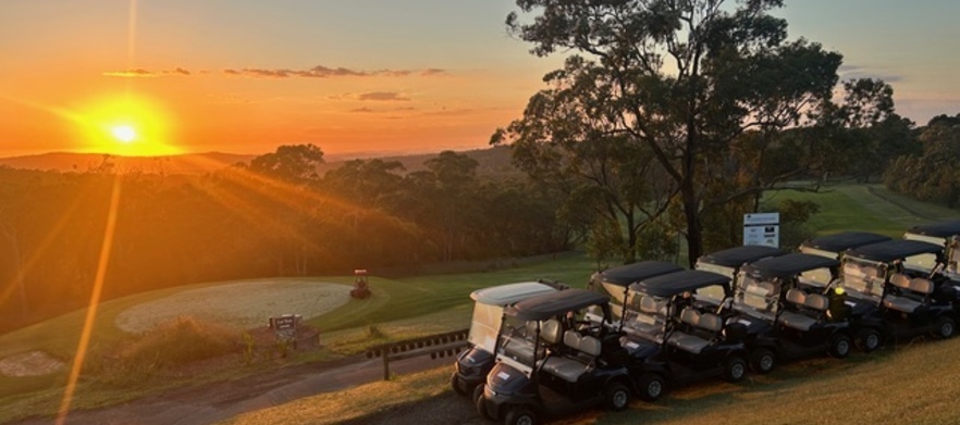 18 Holes for Four in Two Carts at Mangrove Mountain Golf Club