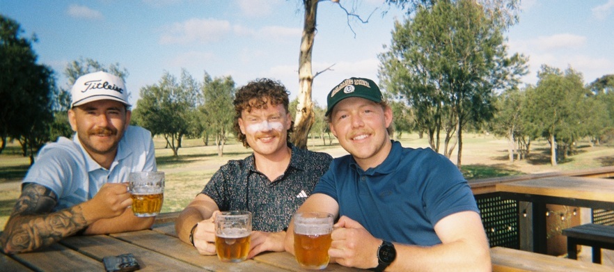 At <em>Barwon Valley Golf Club:</em>  18 holes of golf for two with a shared motorised cart and a post round beer each.