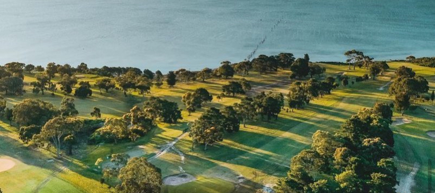 Enjoy 18 Holes for Two in a Cart at the Beautiful <em>Clifton Springs Golf Club</em> on the Bellarine Peninsula 