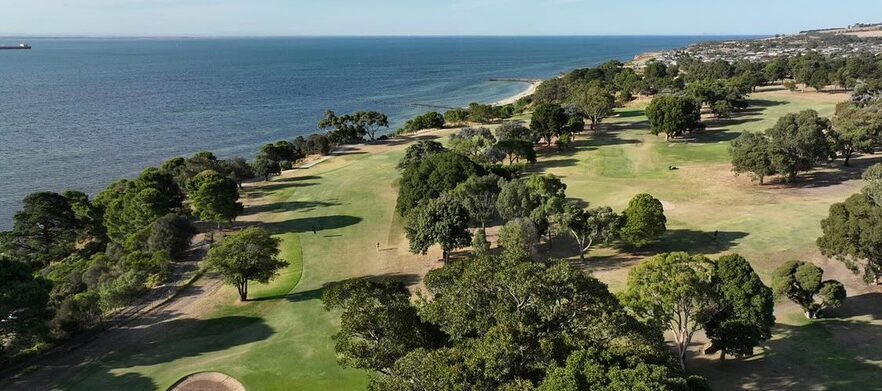 Enjoy 18 Holes for Four in Carts at the Beautiful <em>Clifton Springs Golf Club</em> on the Bellarine Peninsula 