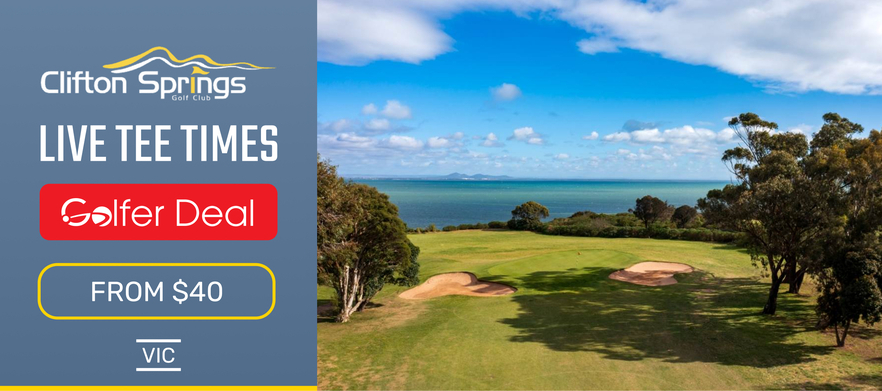 Tee Times | Clifton Springs Golf Club