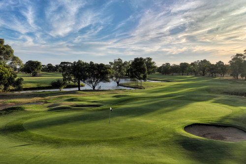 <em> Stay and Play at one of the Murray's True Gems! </em> 2 Night and 2 Rounds of Golf in a Shared Cart for 2 at Rich River Golf Club.