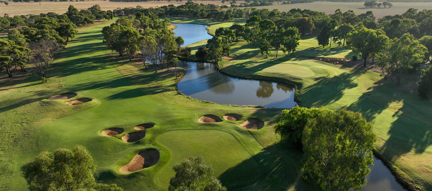 <em> Stay and Play at one of the Murray's True Gems! </em> 2 Night and 2 Rounds of Golf in a Shared Cart for 2 at Rich River Golf Club.