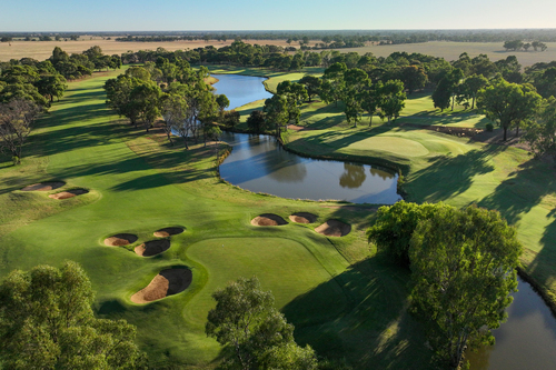 <em> Stay and Play at one of the Murray's True Gems! </em> 2 Night and 2 Rounds of Golf in a Shared Cart for 2 at Rich River Golf Club.