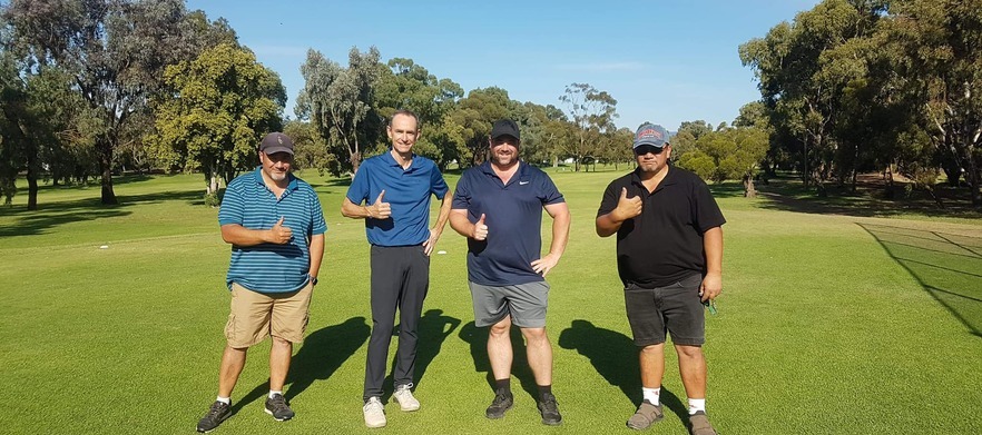 At <em>Regency Park Golf Course:</em>  18 holes for FOUR!