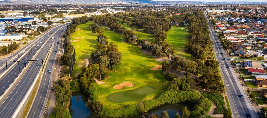 At <em>Regency Park Golf Course:</em>  18 holes for FOUR!