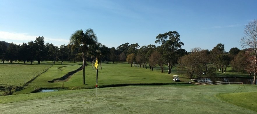 7 Days a Week! <em>Discover one of NSW's hidden gems!</em> 18 Holes for two at <em>Jamberoo Golf Club.</em> Includes a shared motorised cart.