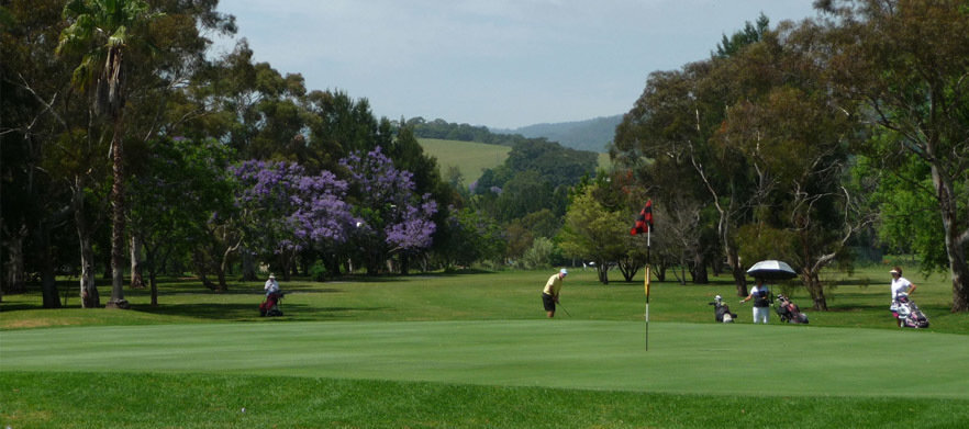 7 Days a Week! <em>Discover one of NSW's hidden gems!</em> 18 Holes for two at <em>Jamberoo Golf Club.</em> Includes a shared motorised cart.
