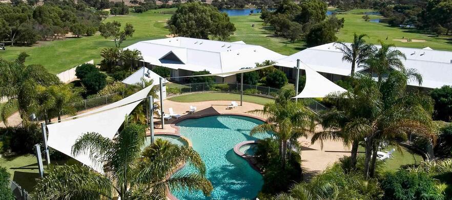 <em>Discover one of WA's Hidden Gems!</em> Stay and Play for up to 4 people at the South West's premier golf course, <em>Sanctuary Golf Resort.</em>  Includes Golf, Breakfast, Drinks, Range Balls & More!