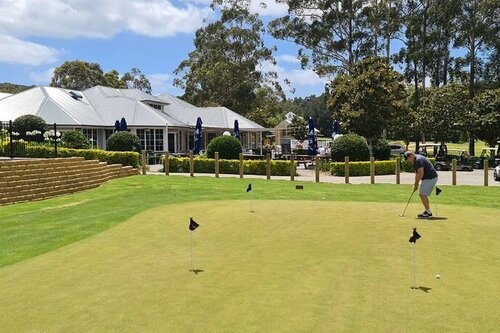 WINTER SPECIAL! <em>Stay at One of NSW's Hidden Gems!</em> Two Night Stay & Play for Four Players at <em>Tallwoods Golf Course.</em> Includes 2 days of Golf with Shared Motorised Carts. <em>Grab this deal for just $599!</em>