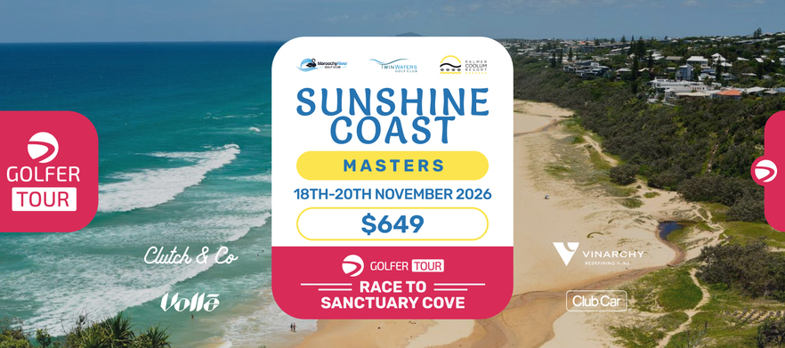Sunshine Coast Masters 18th - 20th Nov 2026