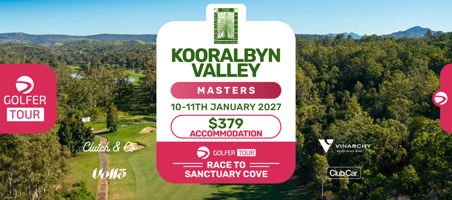Kooralbyn Valley Masters 10th & 11th January 2027 (Accommodation)