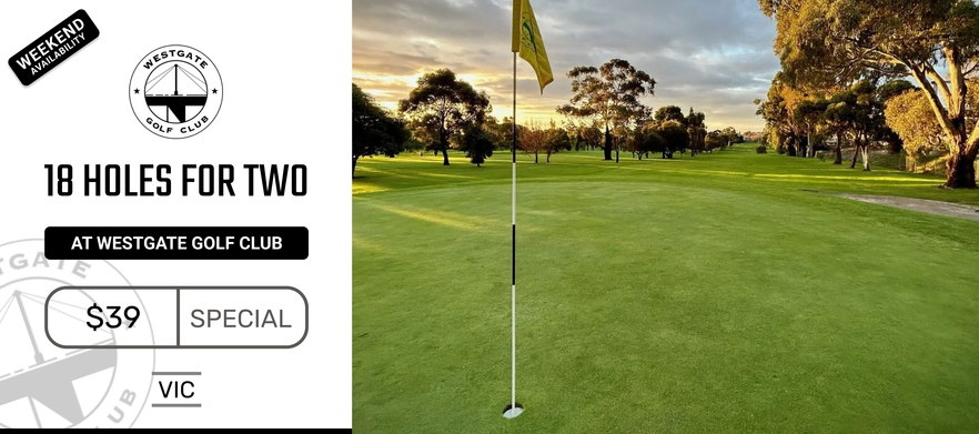 Weekend 18 Holes for Two at Westgate Golf Club!