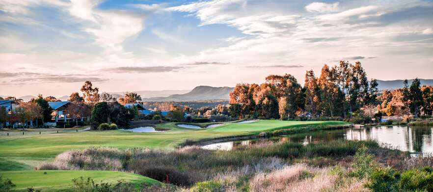 Golf for Two at the breathtaking The Vintage in the heart of the Hunter Valley. 18 holes for TWO in a Motorised Cart