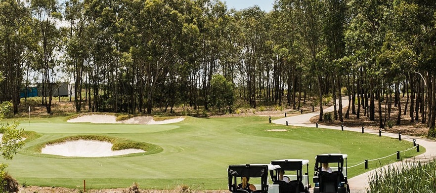 Golf for Two at the breathtaking The Vintage in the heart of the Hunter Valley. 18 holes for TWO in a Motorised Cart