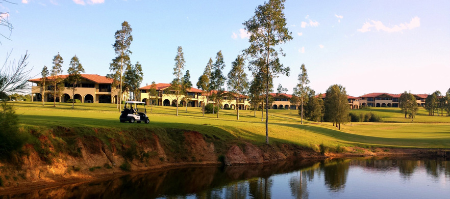 Golf for Two at the breathtaking The Vintage in the heart of the Hunter Valley. 18 holes for TWO in a Motorised Cart