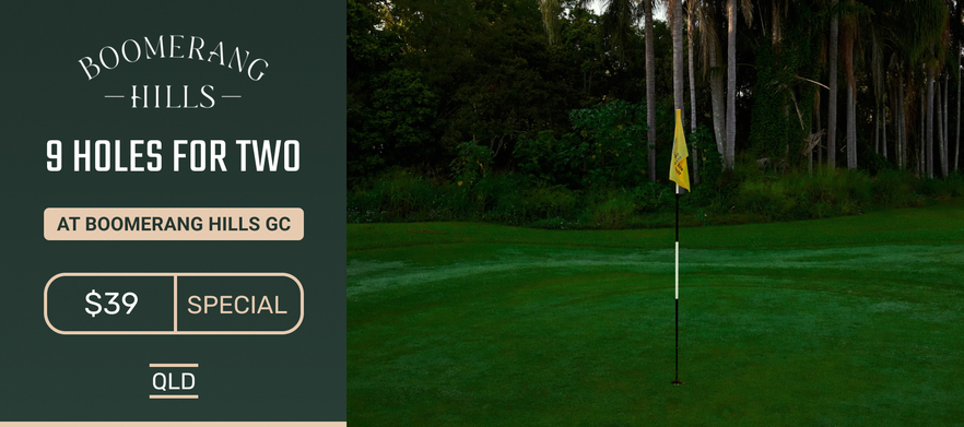 9 Holes for Two at Boomerang Hills Golf Course!