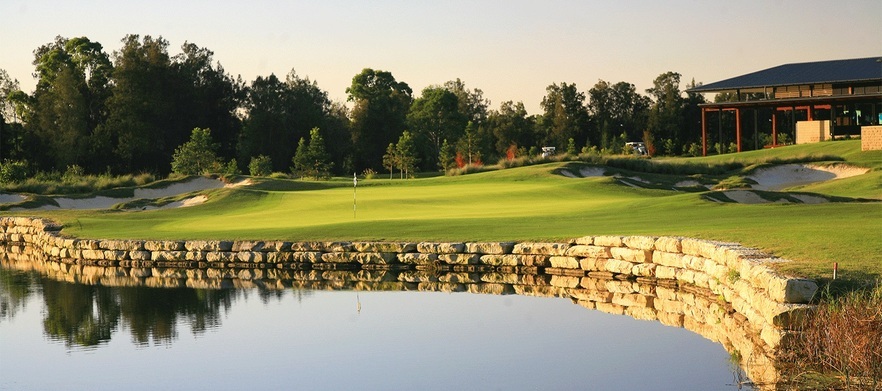 <em>Discover one of Sydney's True Gems!</em> 18 Holes for Four at the <em>Beautiful Twin Creeks Golf & Country Club.</em> Includes shared motorised carts and a drink each after your round!