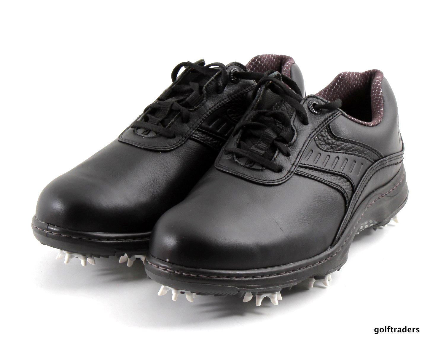 FOOTJOY CONTOUR MEN'S GOLF SHOES 54018 BLACK SIZE 9.5W US NEW E3938
