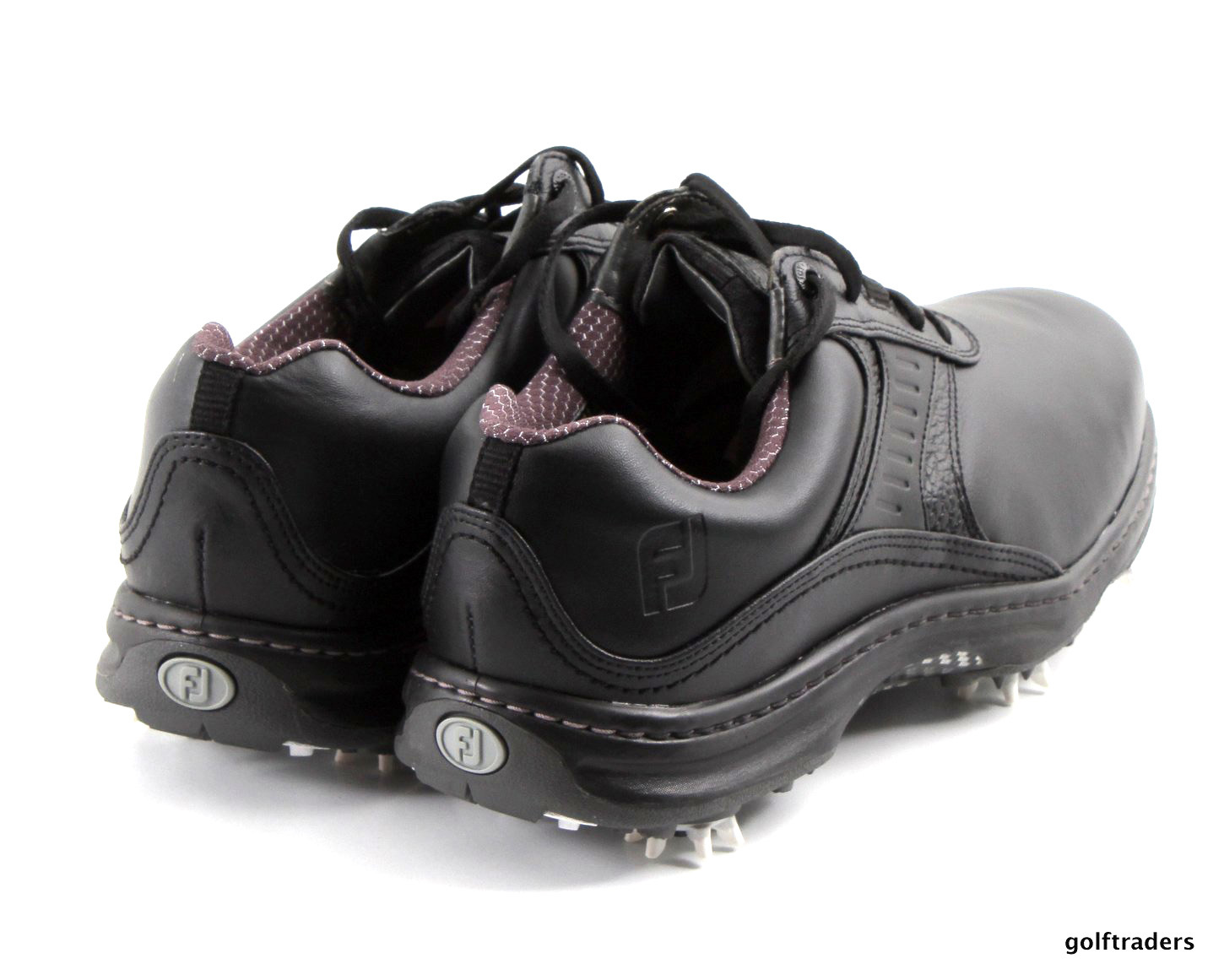 FOOTJOY CONTOUR MEN'S GOLF SHOES 54018 BLACK SIZE 9.5W US NEW E3938