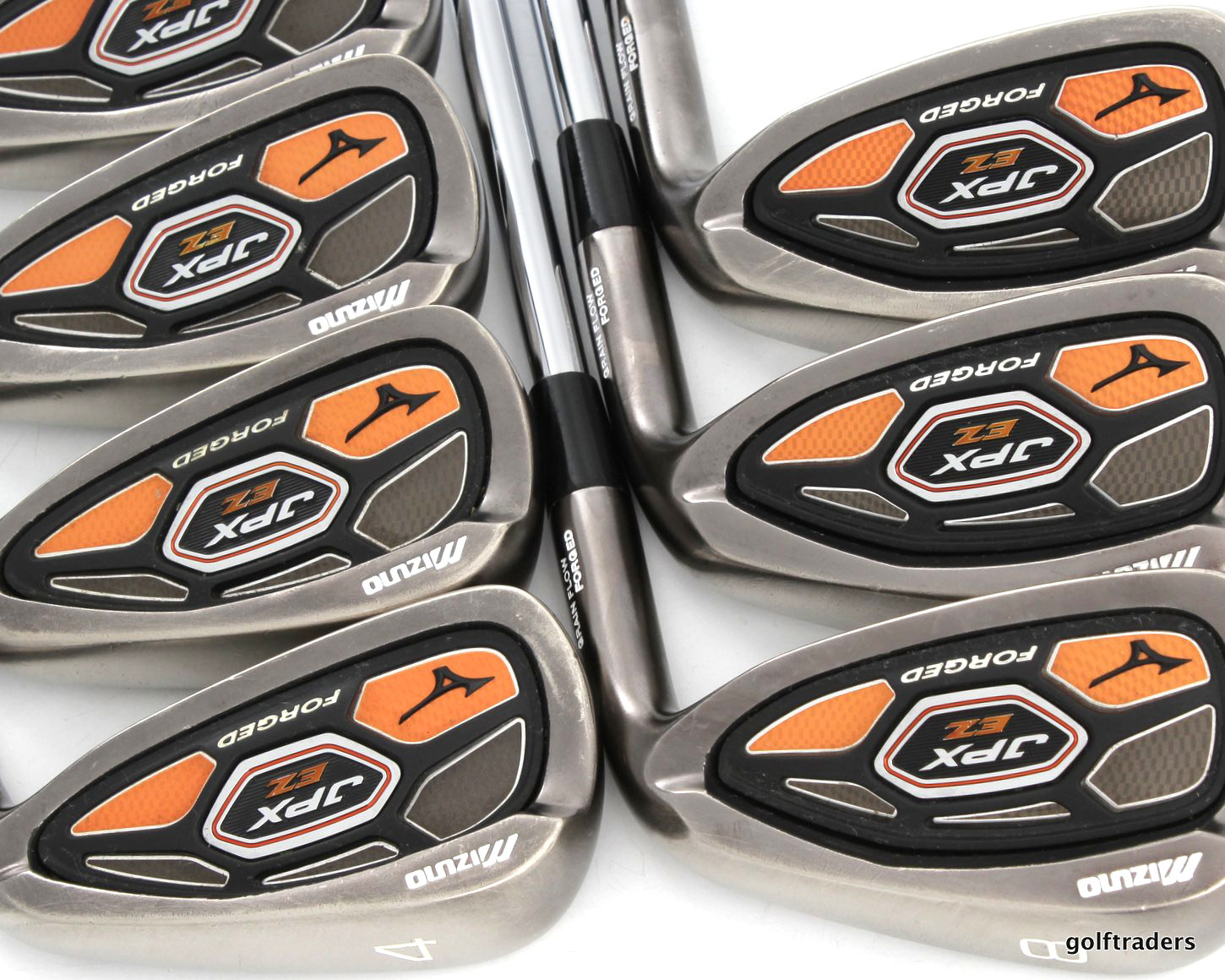 MIZUNO JPX EZ 4PW IRONS TRUE TEMPER XP 105 STEEL REG FLEX 