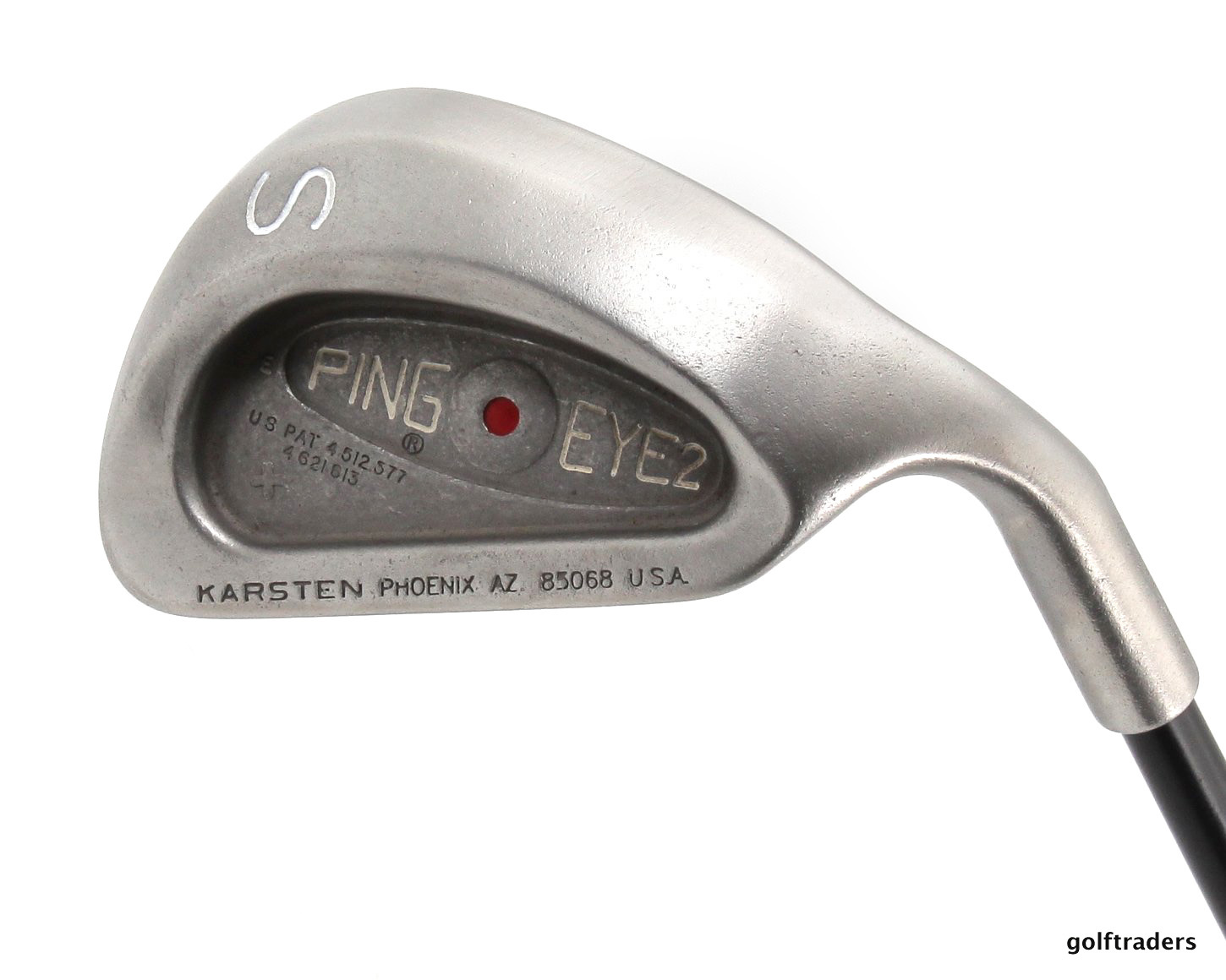 PING EYE 2+ RED DOT SAND WEDGE KARSTEN 201 GRAPHITE STIFF NEW GRIP 