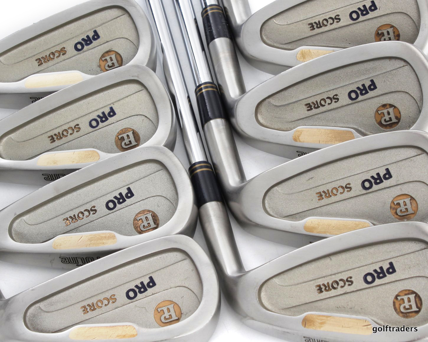 PROLINE PRO SCORE LADIES IRONS 4PW & SW STEEL LADIES FLEX + NEW GRIPS