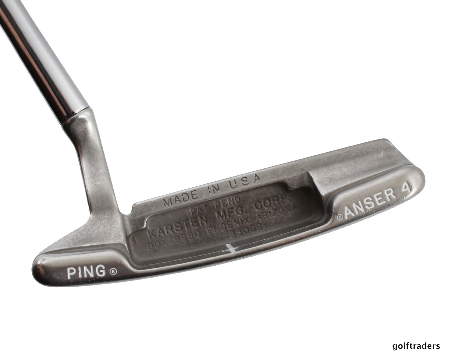 PING ANSER 4 PUTTER STEEL KARSTEN 35" + NEW GRIP E3964 just 99.00
