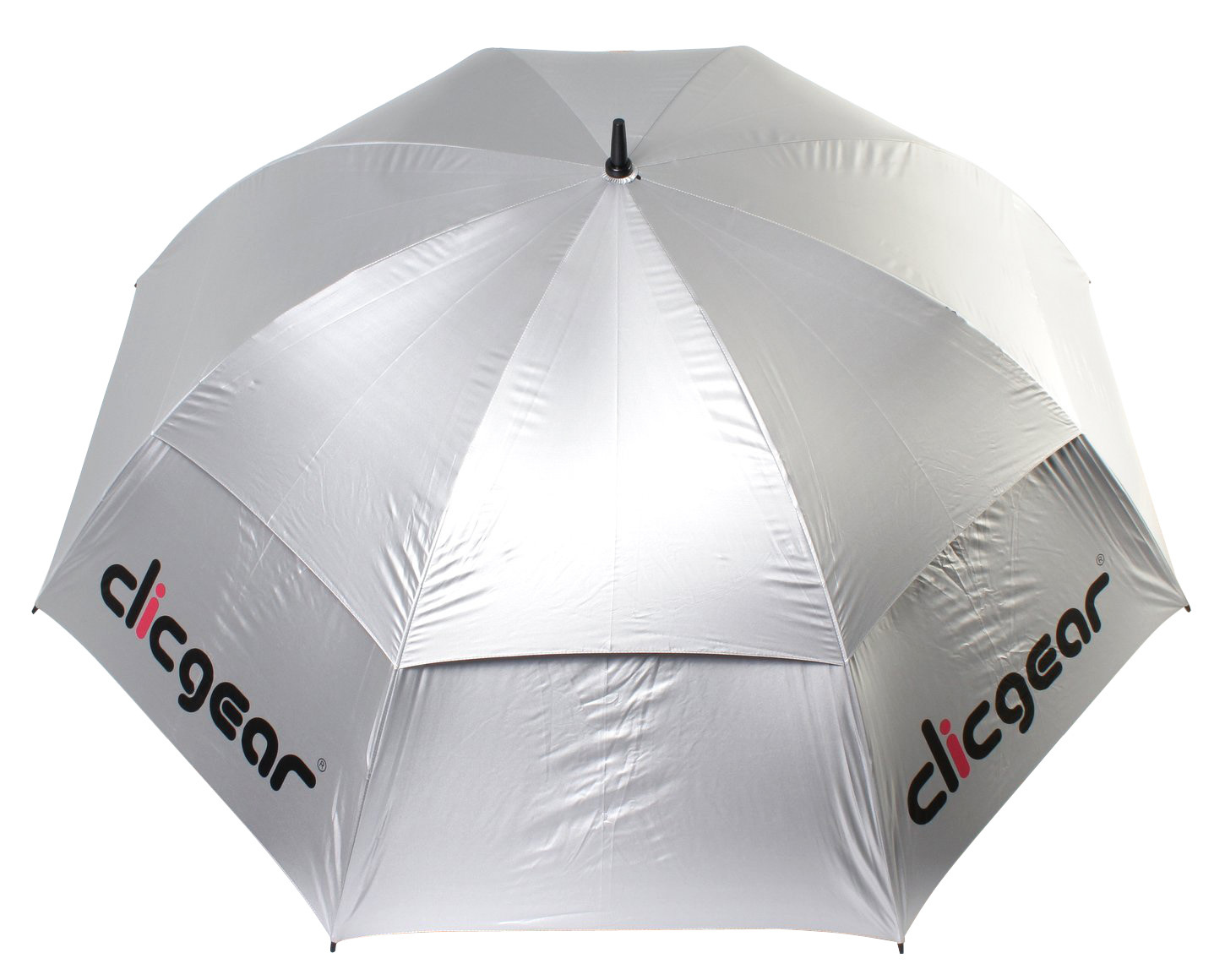 CLICGEAR 68 DOUBLE CANOPY UV GOLF UMBRELLA SILVER E4101 just 79.00