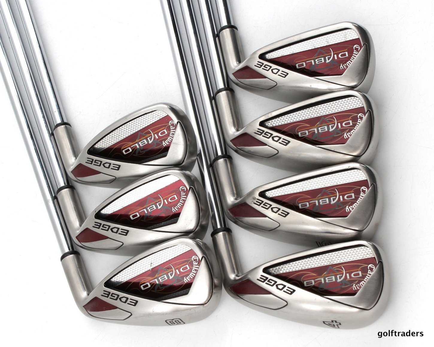CALLAWAY DIABLO EDGE 4PW IRONS DIABLO STEEL UNIFLEX E4205 just 350.00