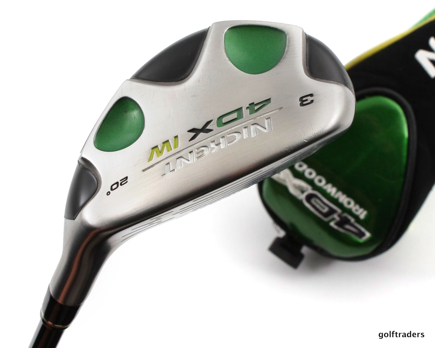 NICKENT 4DX IW 20º 3 HYBRID GRAPHITE STIFF FLEX + COVER E4009 just