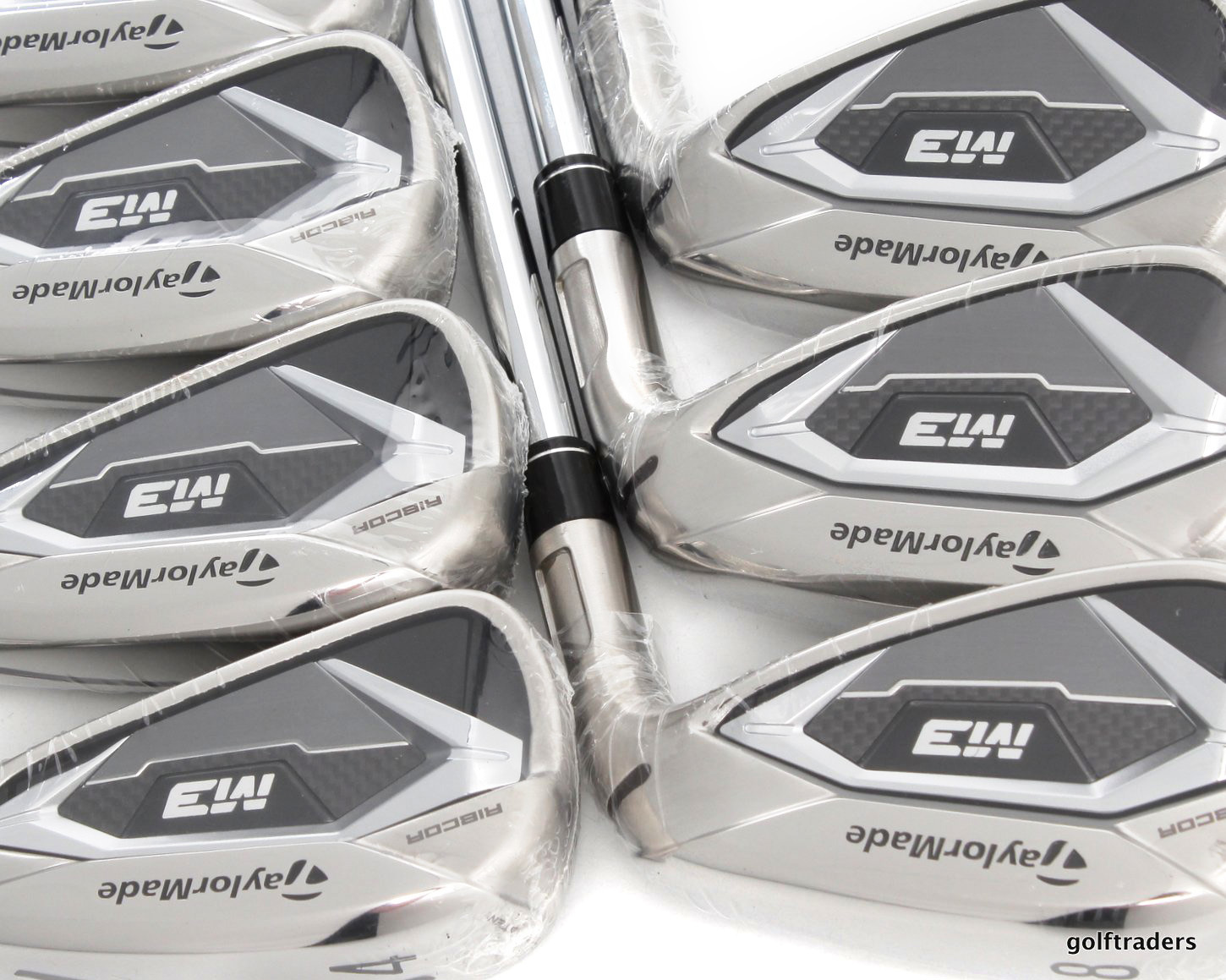 TAYLORMADE 2018 M3 IRONS 4PW XP100 STEEL S300 STIFF FLEX NEW 