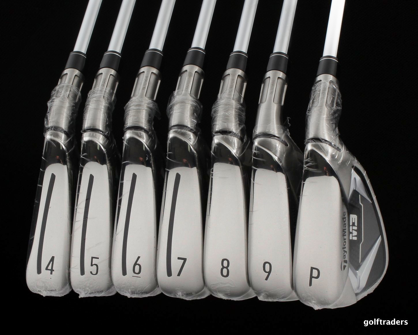 TAYLORMADE 2018 M3 IRONS 4PW XP100 STEEL S300 STIFF FLEX NEW 
