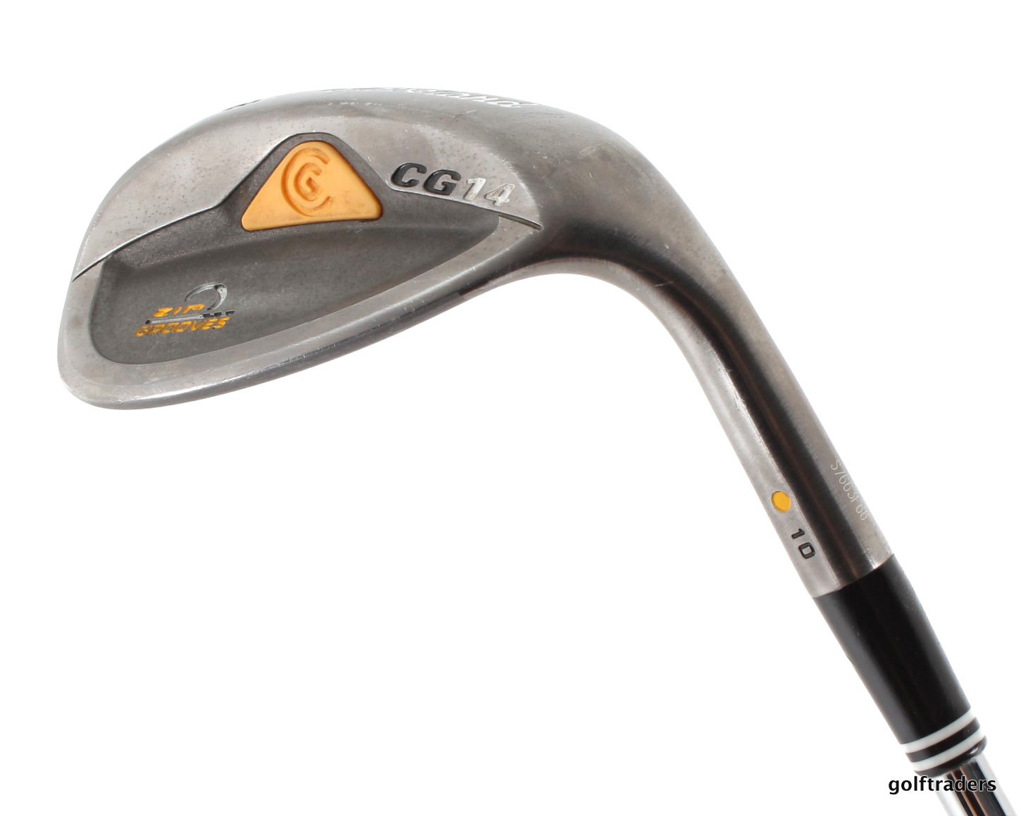 CLEVELAND CG14 ZIP GROOVES LOB WEDGE 58.10 STEEL TRACTION WEDGE FLEX # ...