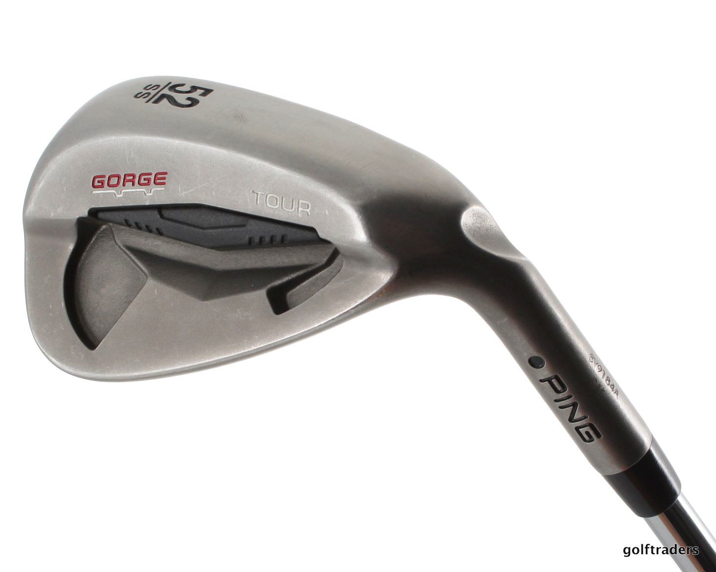 PING TOUR SS BLACK DOT 52º GAP WEDGE STEEL CFS STIFF FLEX E5242 just 99.00