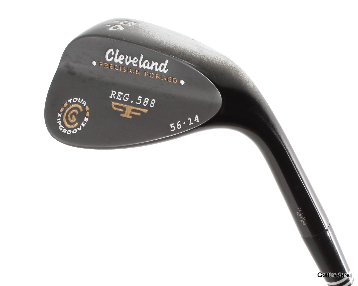 CLEVELAND REG.588 PRECISION F. SAND WEDGE 56.14 STEEL WEDGE NEW GRIP 