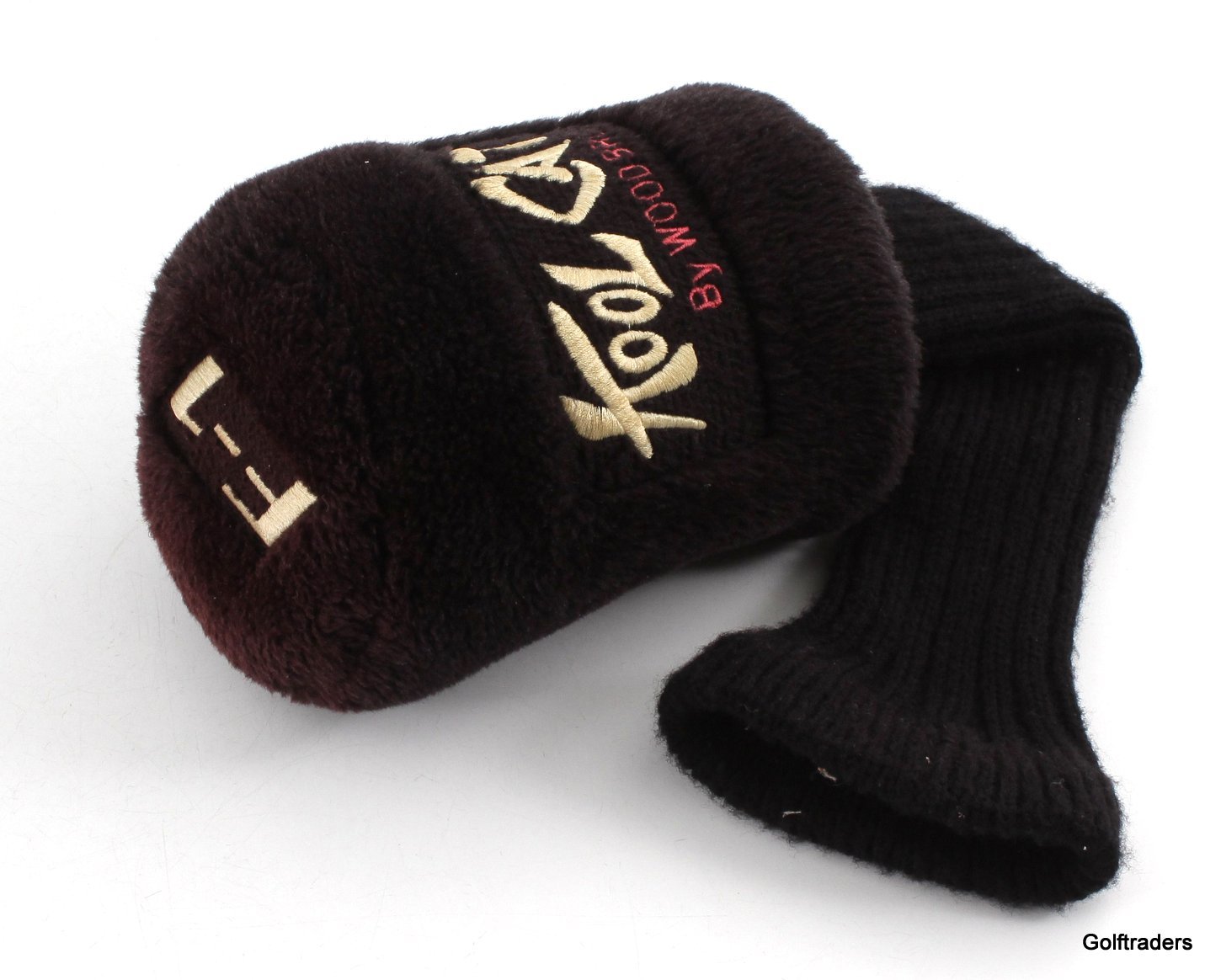 WOOD BROS KOOL CAT F1 DRIVER GRAPHITE REGULAR FLEX +COVER +NEW GRIP 