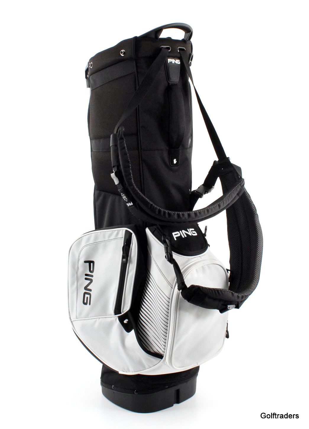 PING HOOFER 2017 GOLF STAND BAG BLACK / WHITE NEW E5847 just 299.00
