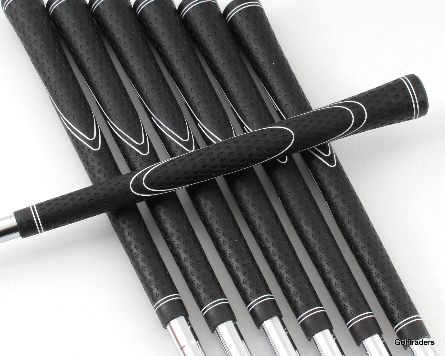 SNAKE EYES 600B IRONS 39 STEEL TRUE TEMPER STIFF+NEW GRIPS +0.5