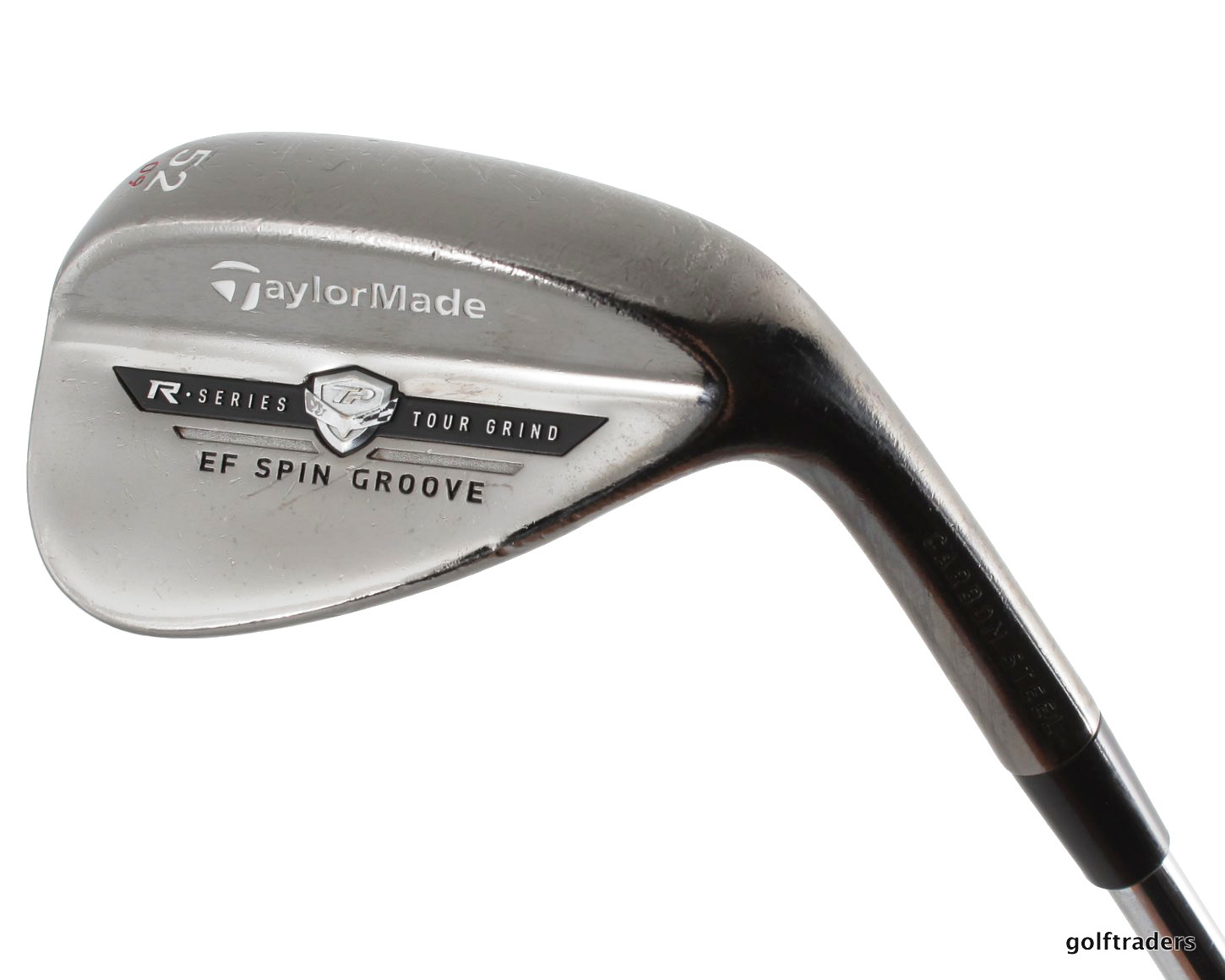 TAYLORMADE R SERIES TP TOUR GRIND GAP WEDGE 52.09 STEEL WEDGE FLEX 