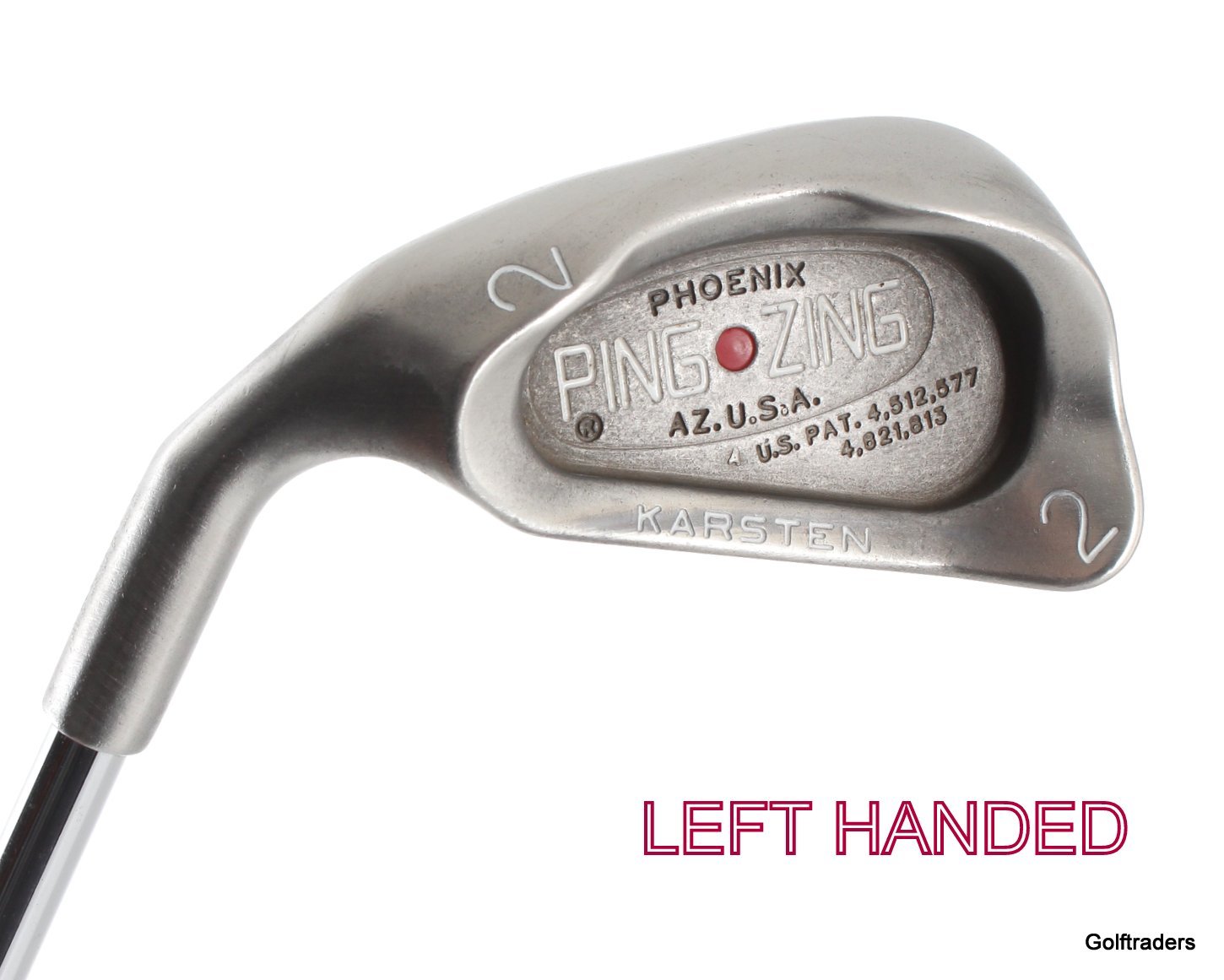 PING ZING RED DOT 2 IRON KTM STEEL SHAFT STIFF FLEX LH E6039 just 120.00