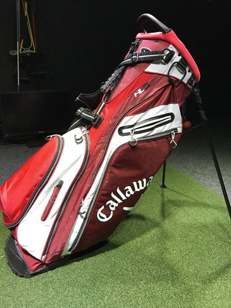 CALLAWAY HL5 GOLF BAG RED / BLACK / WHITE just 149.00