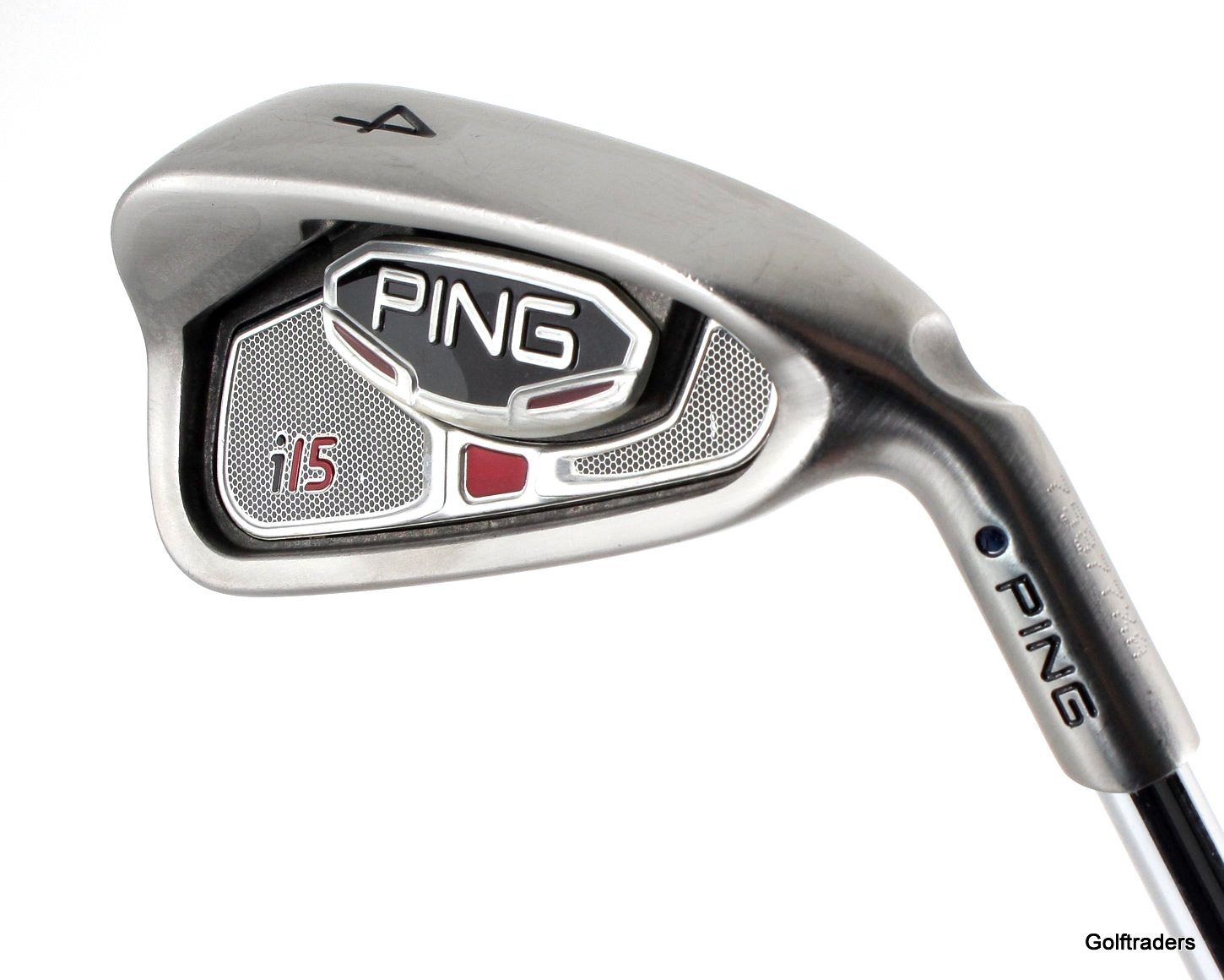 PING i15 BLUE DOT 4 IRON STEEL AWT STIFF FLEX E1671 just 85.00