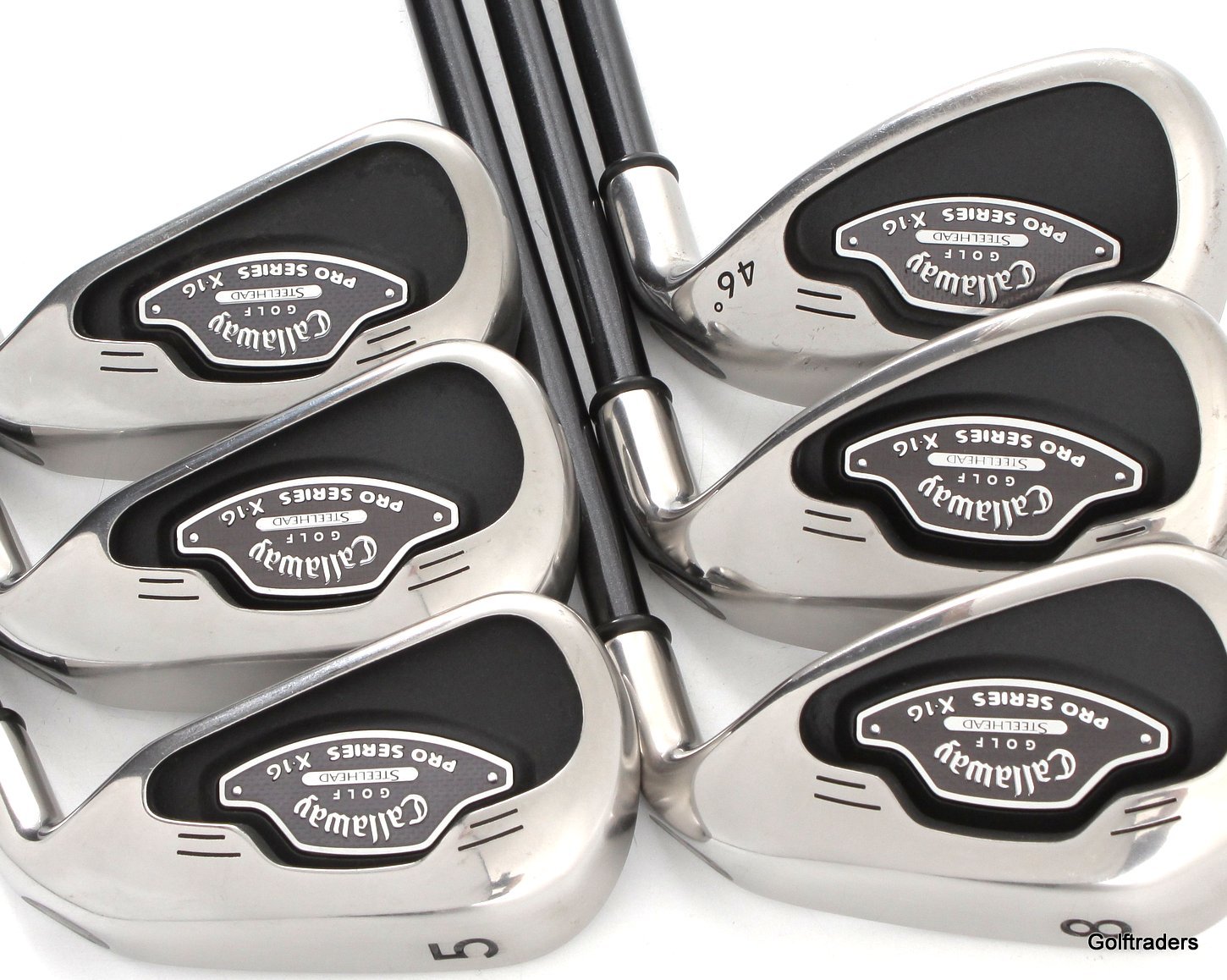 CALLAWAY PRO SERIES X16 IRONS 4PW GRAPHITE REGULAR FLEX E6833 just