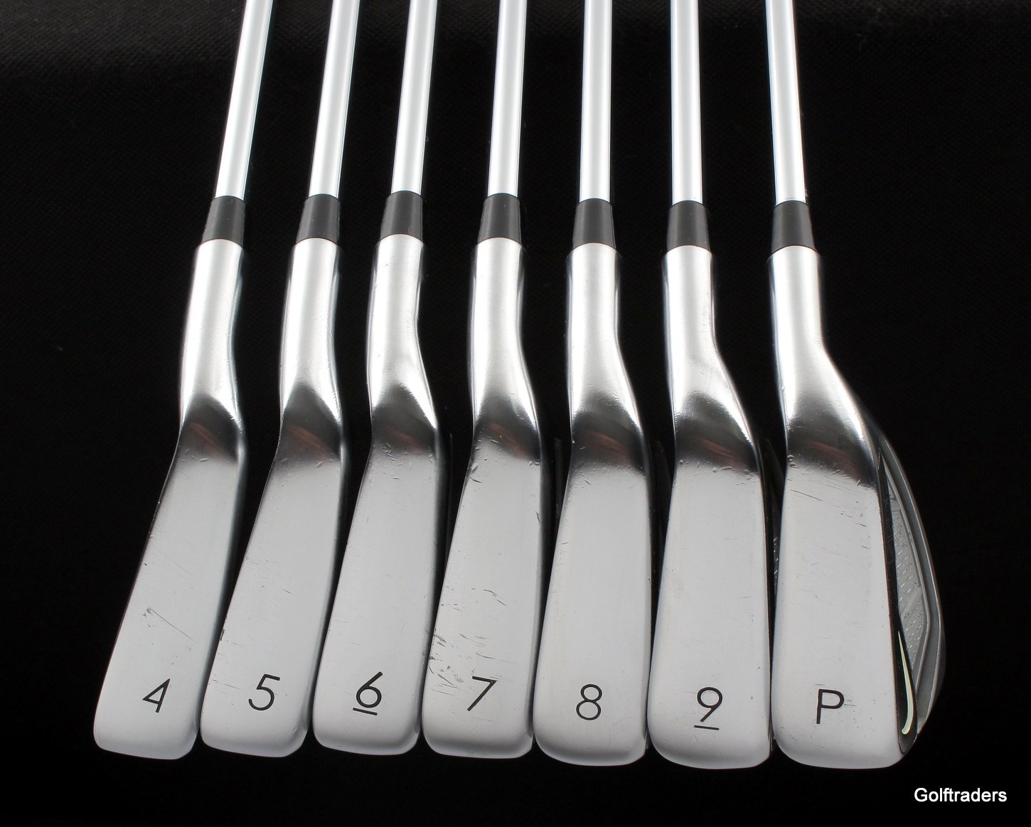 NIKE VAPOR SPEED IRONS 4PW STEEL REAX 88 REGULAR FLEX (+0.25") E6789