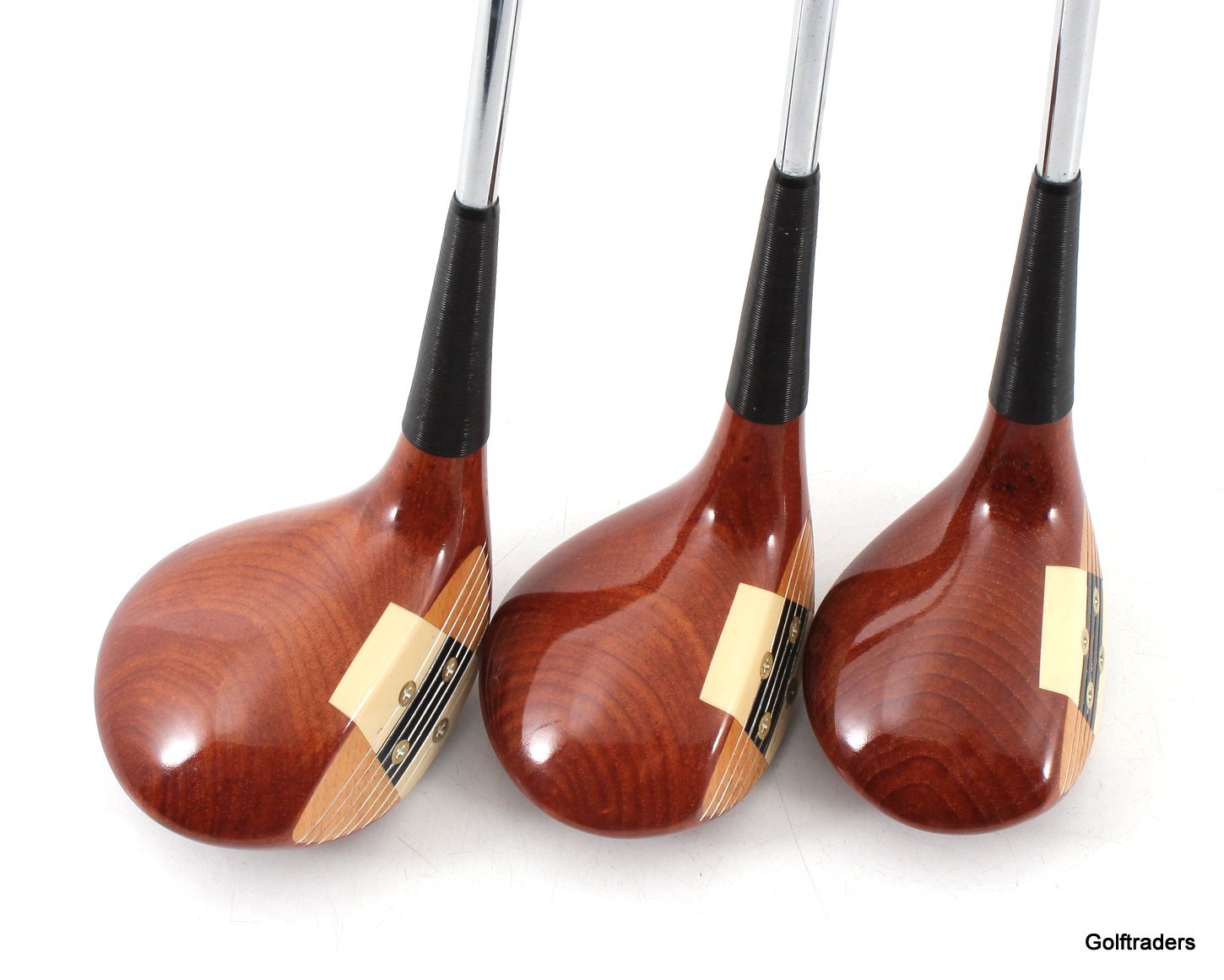 Persimmon ProModel Vintage Wood Set Driver, 3, 4 Wood Steel Regular