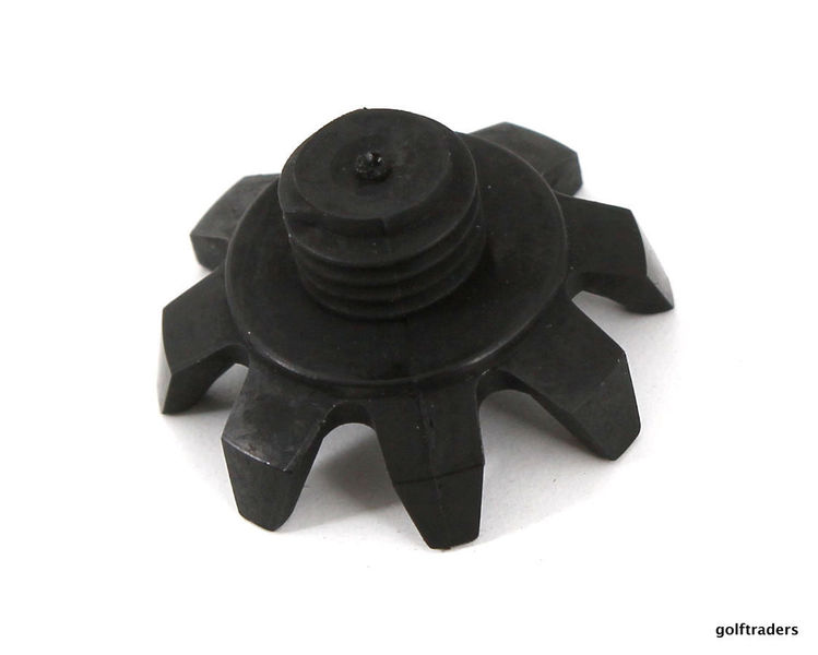 32 x SOFT SPIKES BLACK WIDOW LARGE PLASTIC THREAD GOLF CLEATS NEW 