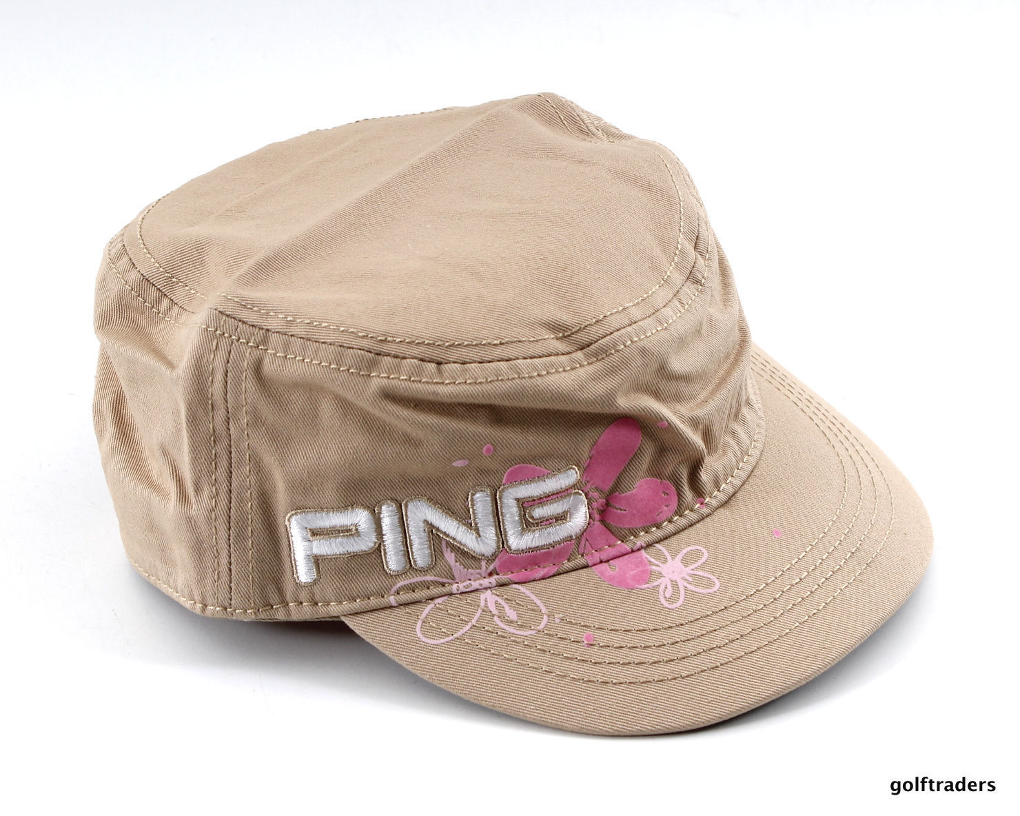 Ping Ranger Cap PING LADIES RANGER GOLF CAP - BEIGE - NEW #C2777 just $20
