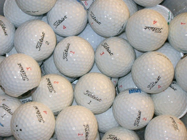 50 Titleist Golf Balls AAAA/Near Mint Grade - Image 1