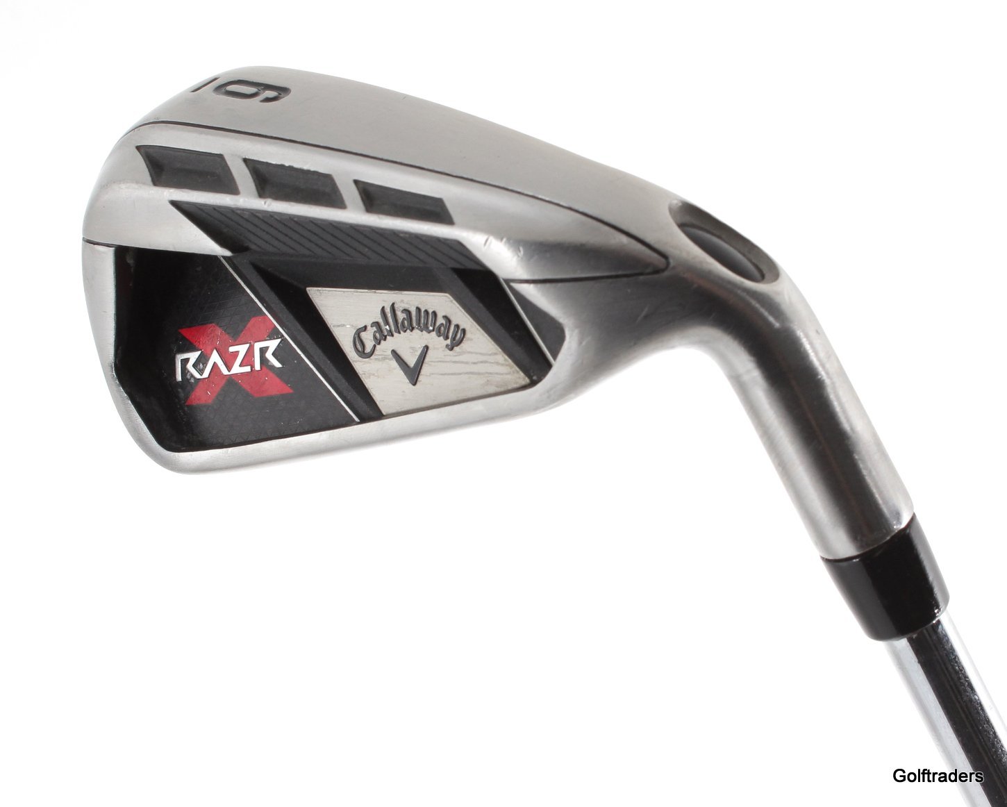 CALLAWAY RAZR X STEEL 6 IRON STEEL S300 SHAFT STIFF FLEX D6394 just 70.00